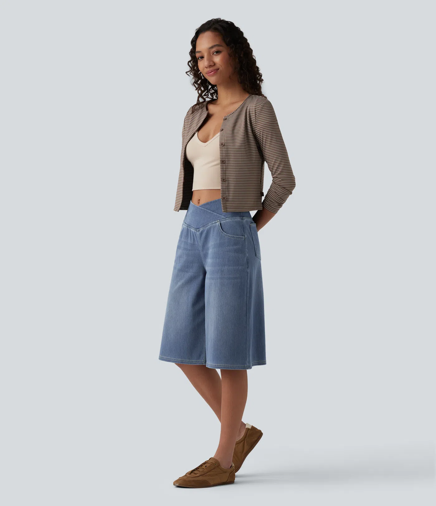 Bermudas cortas holgadas