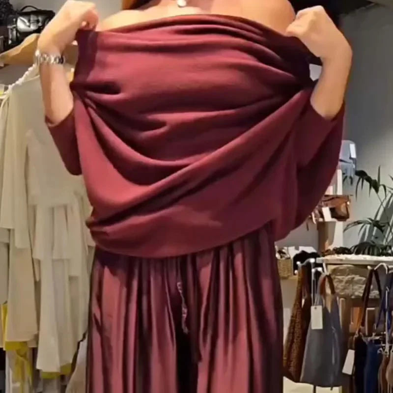 Gala – Elegante conjunto de hombros descubiertos
