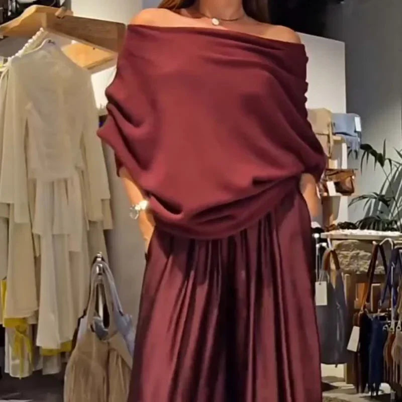 Gala – Elegante conjunto de hombros descubiertos