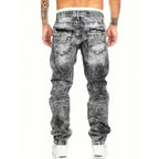 Jeans stretch para hombre, minimalistas, frescos y con estilo emo.