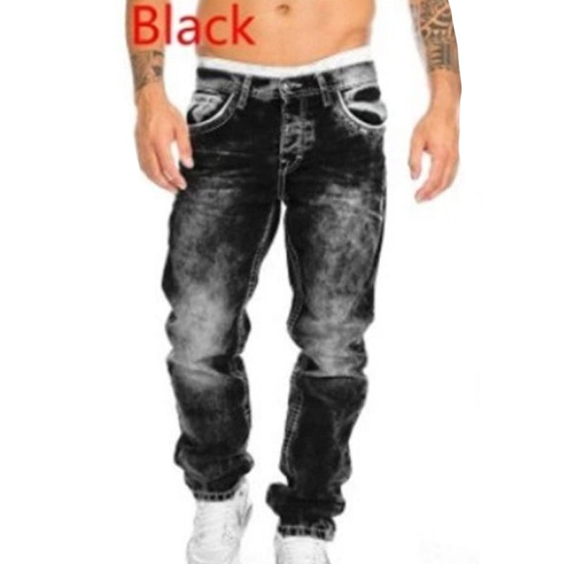 Jeans stretch para hombre, minimalistas, frescos y con estilo emo.