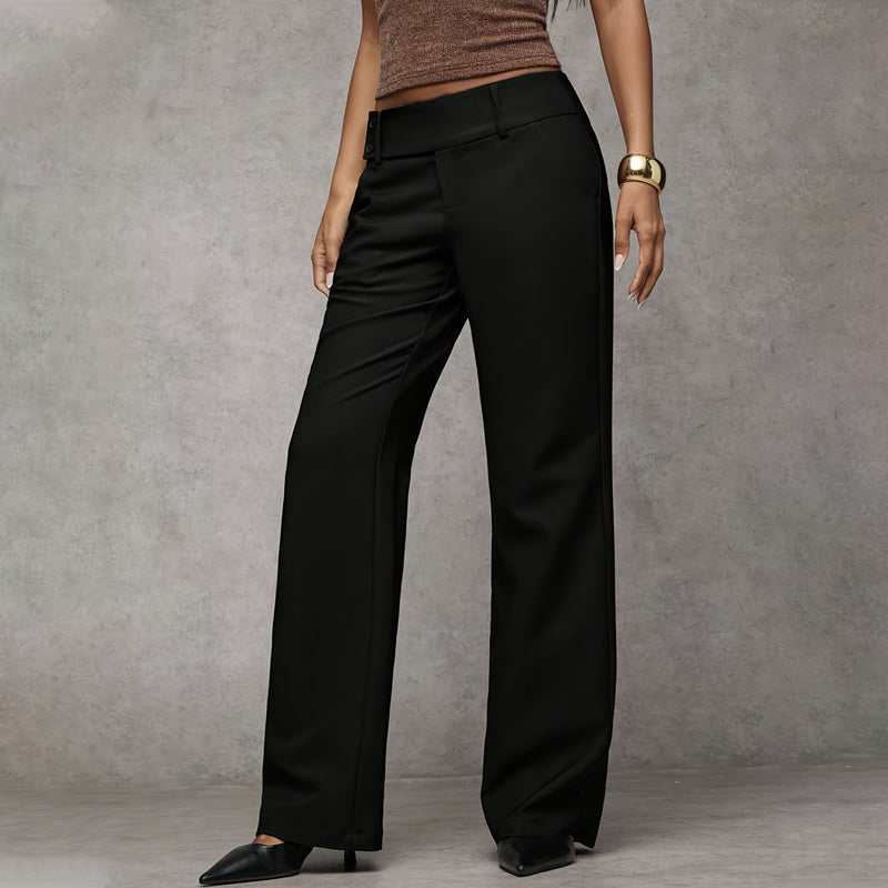 Pantalón de vestir acampanado para mujer – elegante, cómodo y atemporal