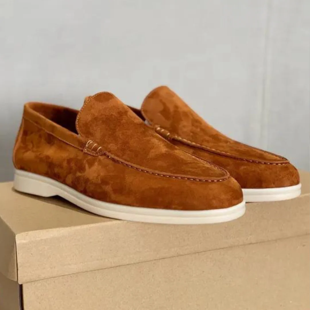 Esteban | Mocasines de ante para el otoño